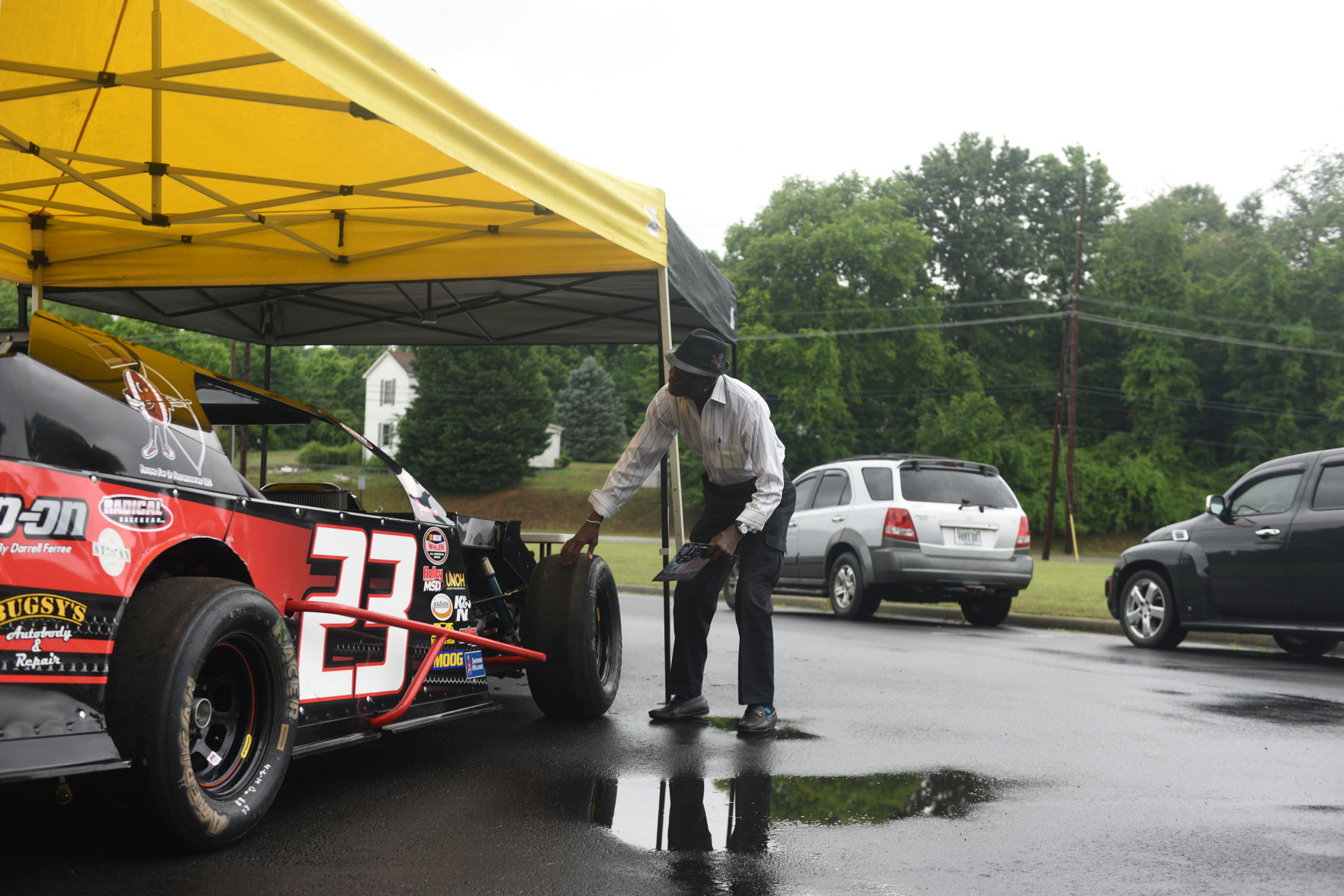 NASCAR driver Peyton Ferree visits Danville